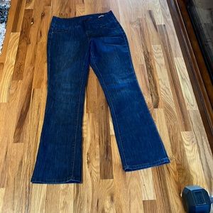 Jag jeans, size 10, boot cut, Pull On